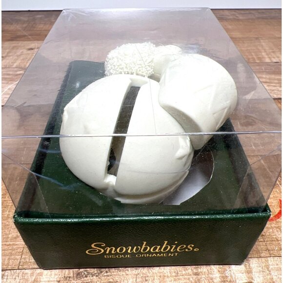 Snowbabies Bisque Ornament Drummer Boy Figurine In Original Box - Picture 4 of 7